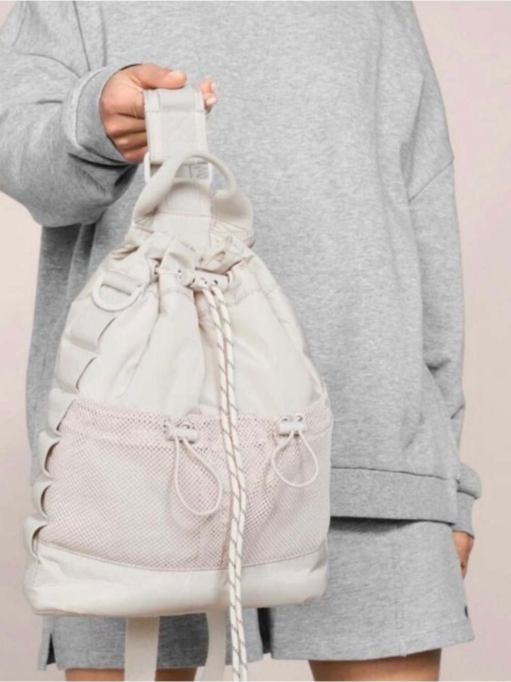 Dagne Dover Nova Sling Bag Moonbean Beige Crossbody NWT New